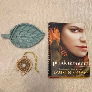 $13 Book Bundle- Pandemonium, Wooden Ornament & Soap Dish